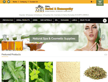 Tablet Screenshot of herbalandhomeopathy.com